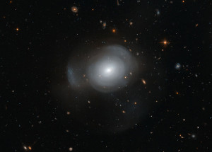 Эллиптическая галактика PGC 6240 (снимок Hubble Space Telescope)